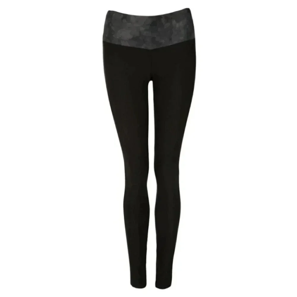 Ricki’s Workout  Leggings Gym Activewear Black Grey Size XS - Picture 2 of 16